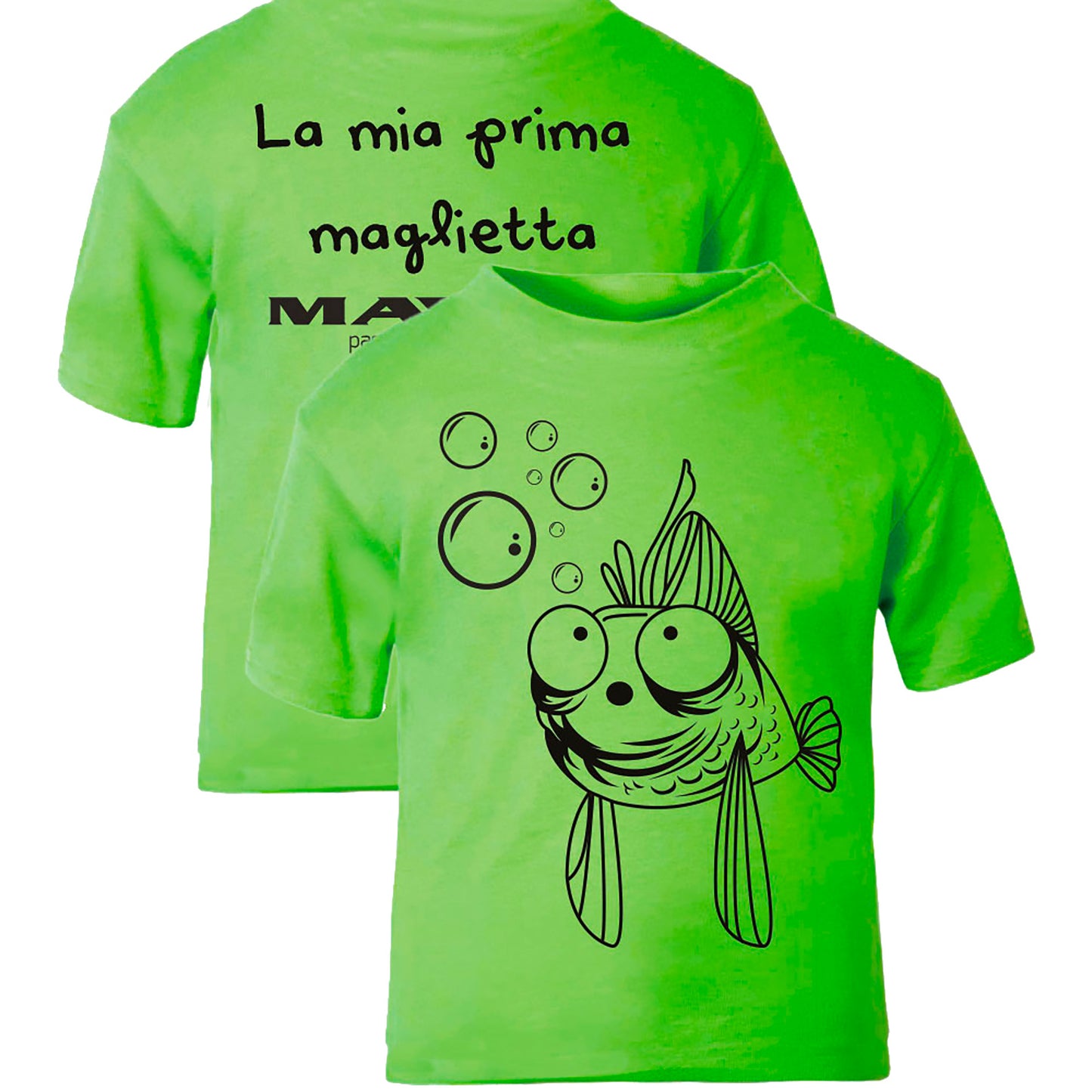 Maglietta Verde Bambino