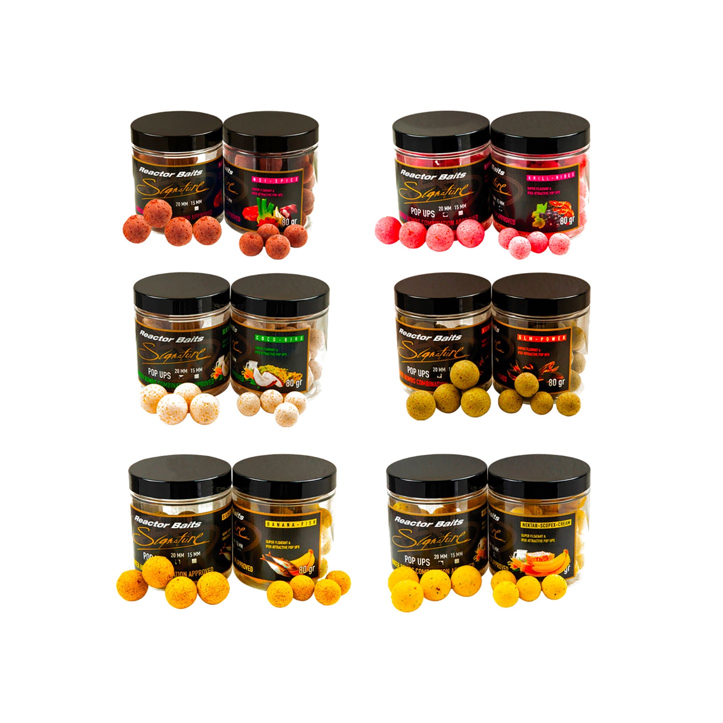 Signature Pop Up 80g 15mm – 20mm